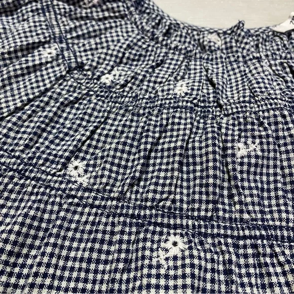 Madewell Black and White Gingham Blouse - Picture 7 of 13